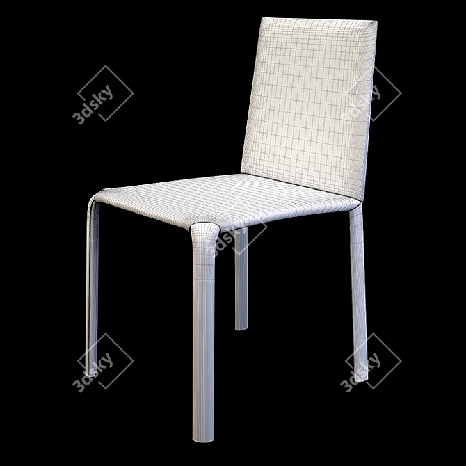 Exde Cloe Chair: Modern Design for Comfort 3D model image 5