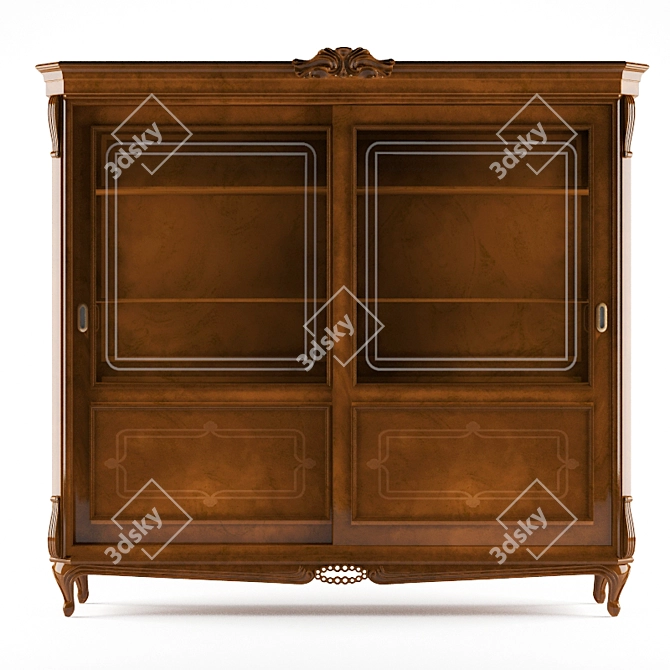 Title: Dogi Library Elegance 3D model image 1