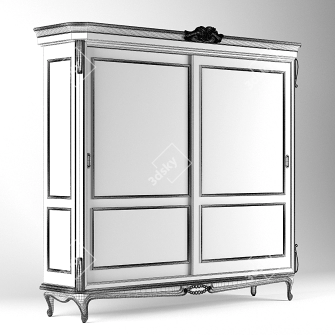 Title: Dogi Library Elegance 3D model image 3