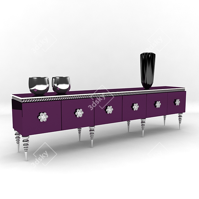 ArtMobili Buffet - 3000 x 540 x 800 (mm) 3D model image 1