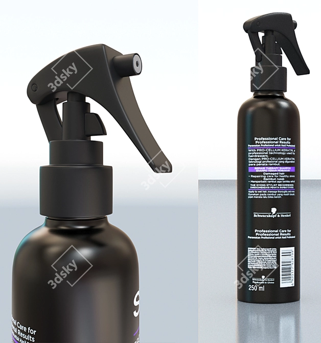 Syoss Spray - 4 Varieties! 3D model image 2