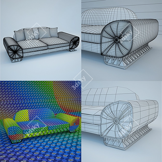 Luxury Elegance for Modern Homes 3D model image 3