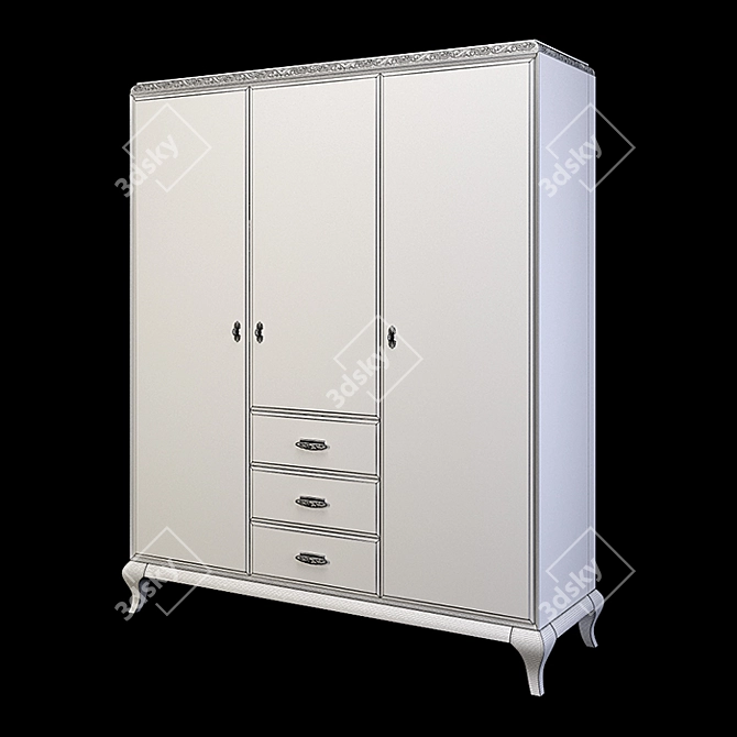 Elegant Giorgiocasa Casa Bella Wardrobe 3D model image 1