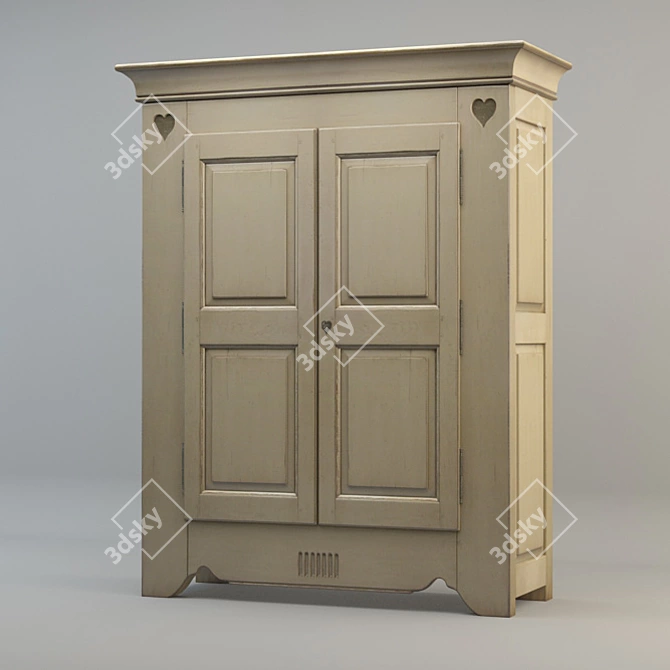 French Grace: Grange CH441 3D model image 1