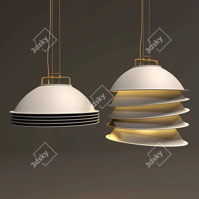 Ingo Maurer Five Pack: Sleek Lighting Solution 3D model image 1