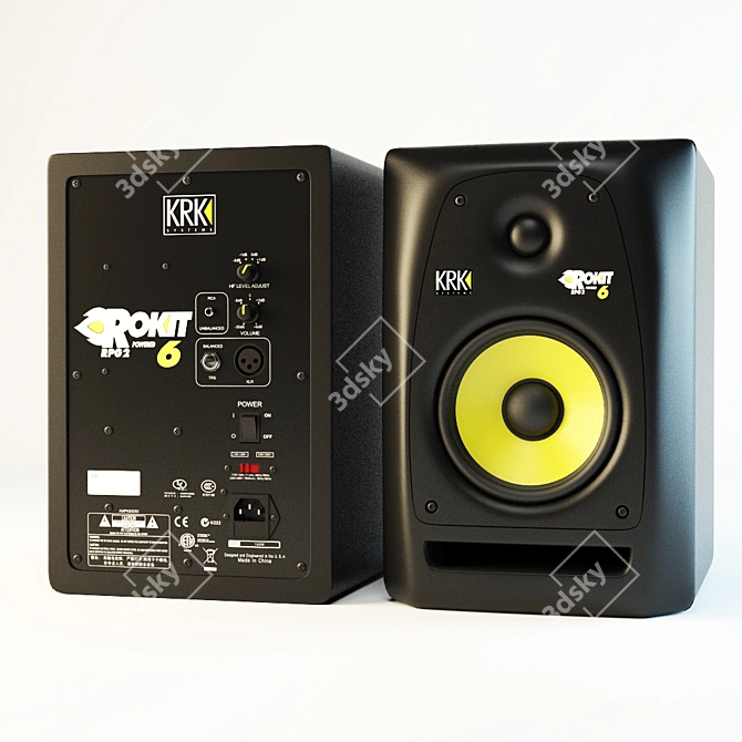 Immersive Sound with KRK RP6-G2 3D model image 1