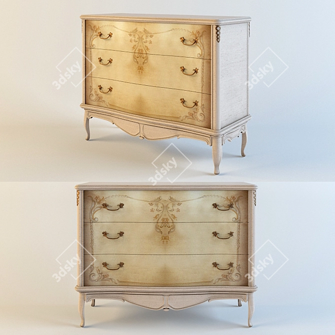 Valderamobili Principe: Elegance Meets Versatility! 3D model image 1