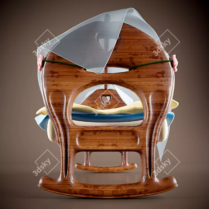 Kazakh Dream: Traditional Lullaby 3D model image 2