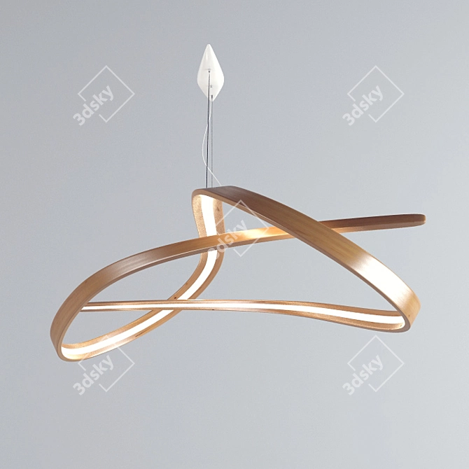 Brazo L - Modern Lighting Fixture 3D model image 2