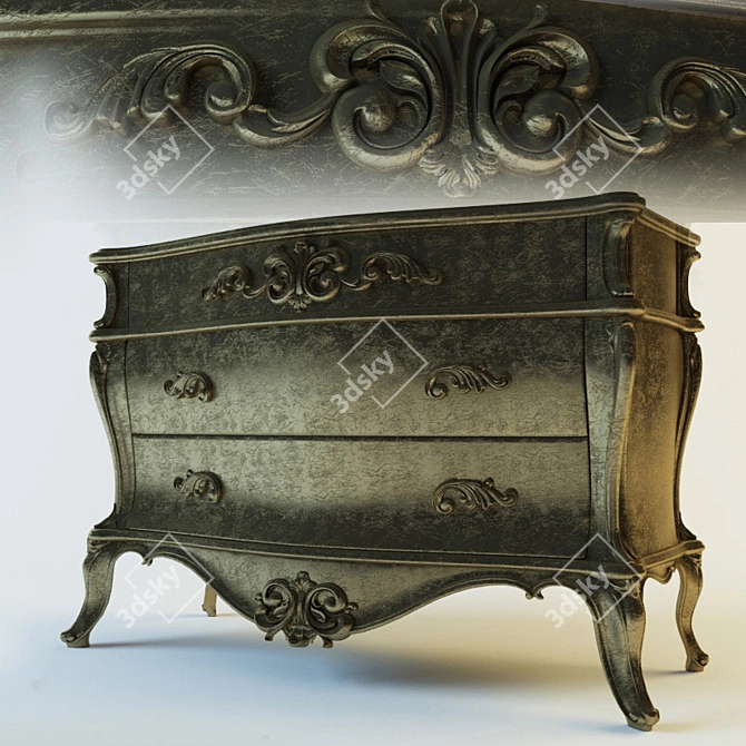 Versatile Belcor Comode 3D model image 1