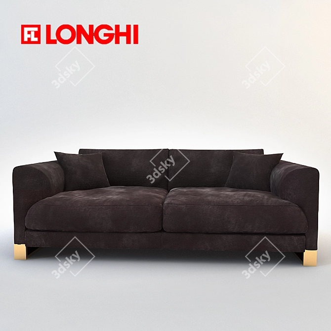 Longhi Hall W 560 Sofa 3D model image 1