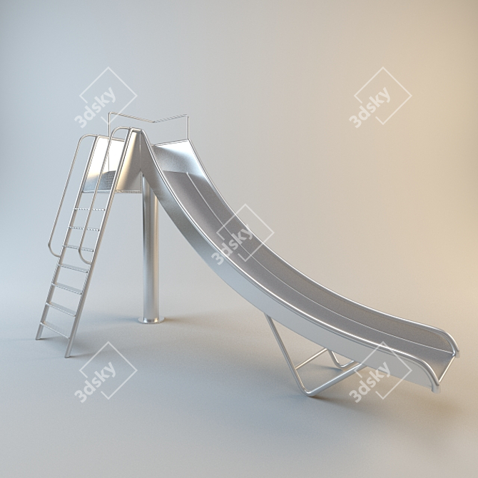 Hillside Sketch 3D model image 1