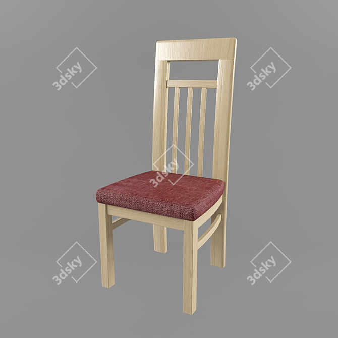 Versatile Chair: Modern Design & Comfort 3D model image 1