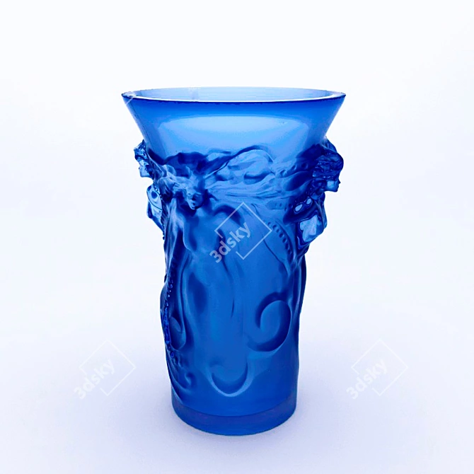 Ethereal Blossom Vase 3D model image 1