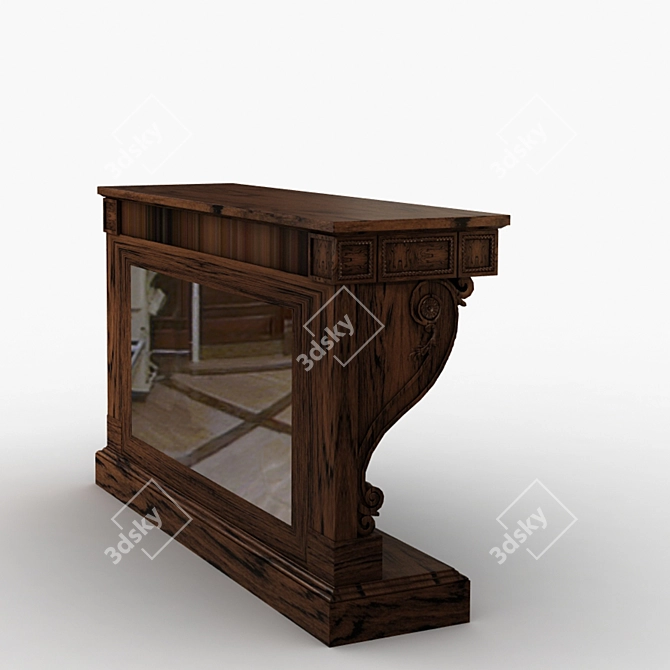 Mayfair Console: Elegant and Sophisticated 3D model image 3