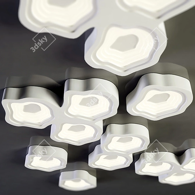 OZCAN DERIN Ceiling Light 3D model image 1