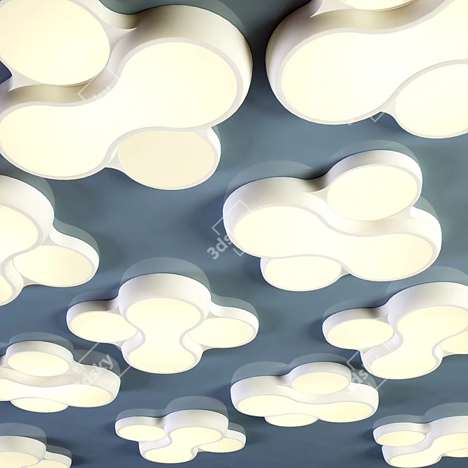 Symphony Ceiling Light by Ozcan 3D model image 1