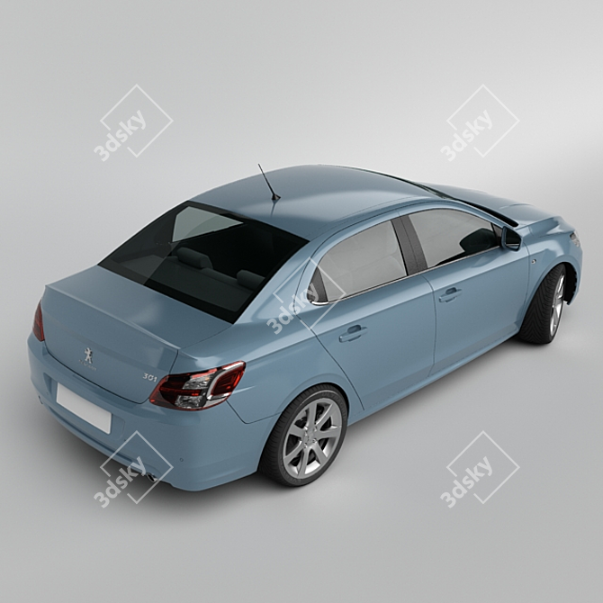 Peugeot 301 - Unleash the Style! 3D model image 2