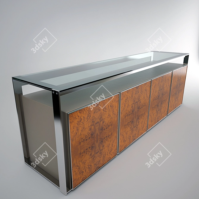 Luxury Bentley Ambassador Sideboard 3D model image 1