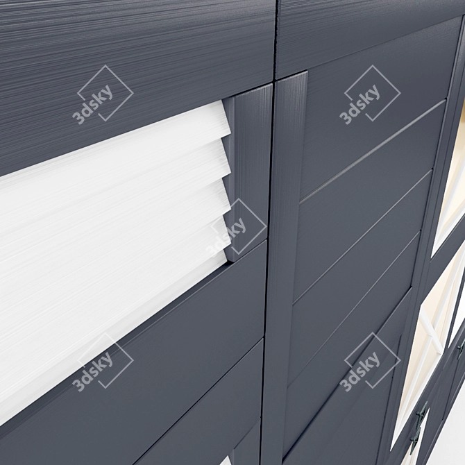 Title: Dryad Solveig Kitchen Facades 3D model image 3