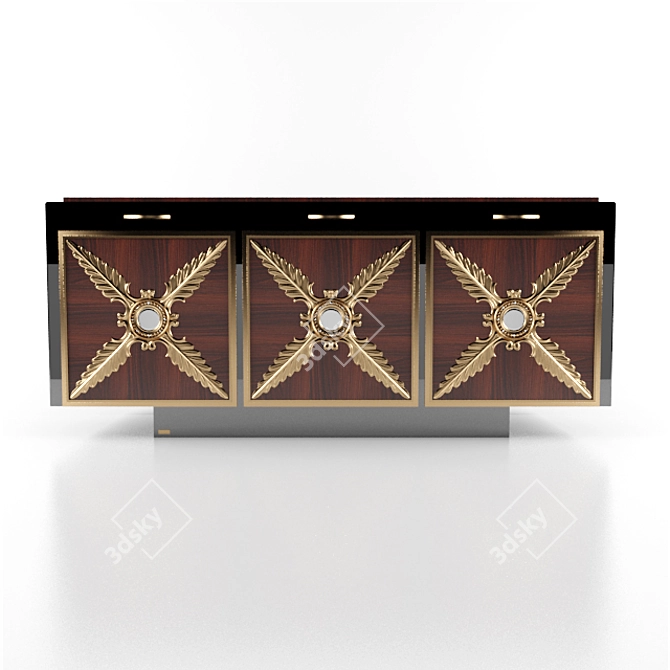 Decorative Locker Max 3D model image 1