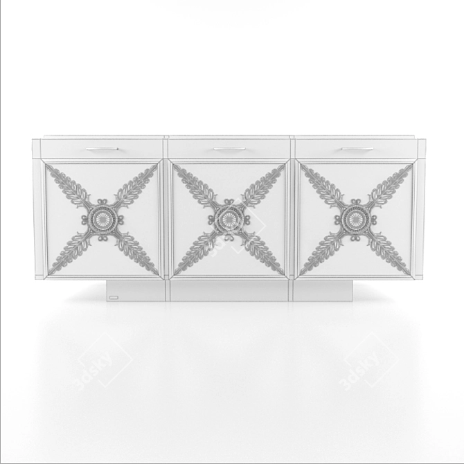 Decorative Locker Max 3D model image 2