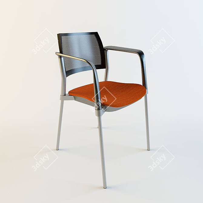 ErgoPlus Office Chair 3D model image 1