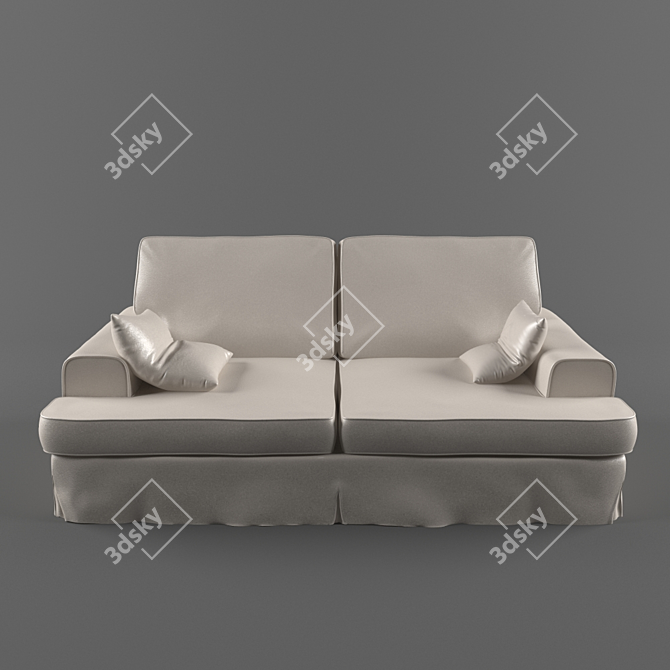 Buddy Sofa: Stylish, Custom-made Comfort 3D model image 2