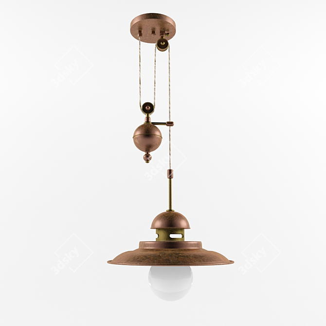 Modern elegance meets illumination 3D model image 1