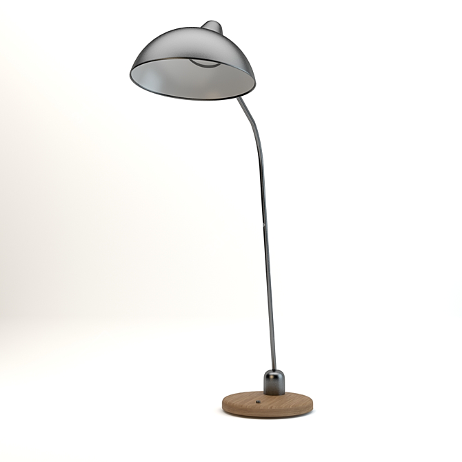 Modern Broken Arch Lamp 3D model image 3