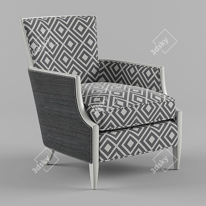 Sam Moore Nadia Upholstered Armchair 3D model image 1