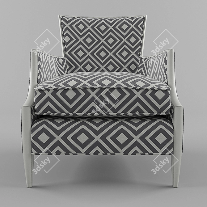 Sam Moore Nadia Upholstered Armchair 3D model image 2