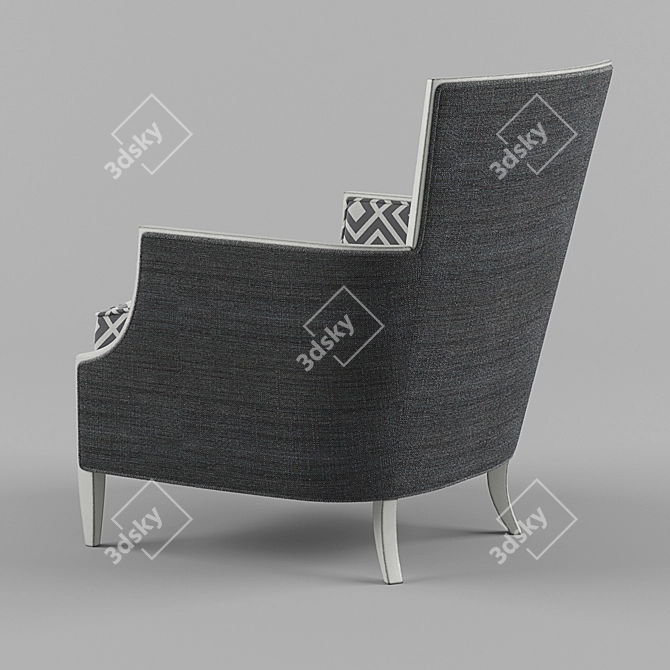 Sam Moore Nadia Upholstered Armchair 3D model image 3