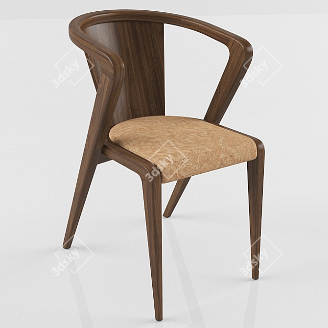 Roots of Portugal Chair 3D model image 1