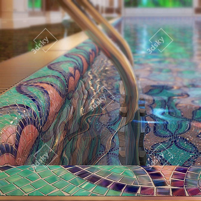 Luxury Mosaic | Burj Al Arab 3D model image 3