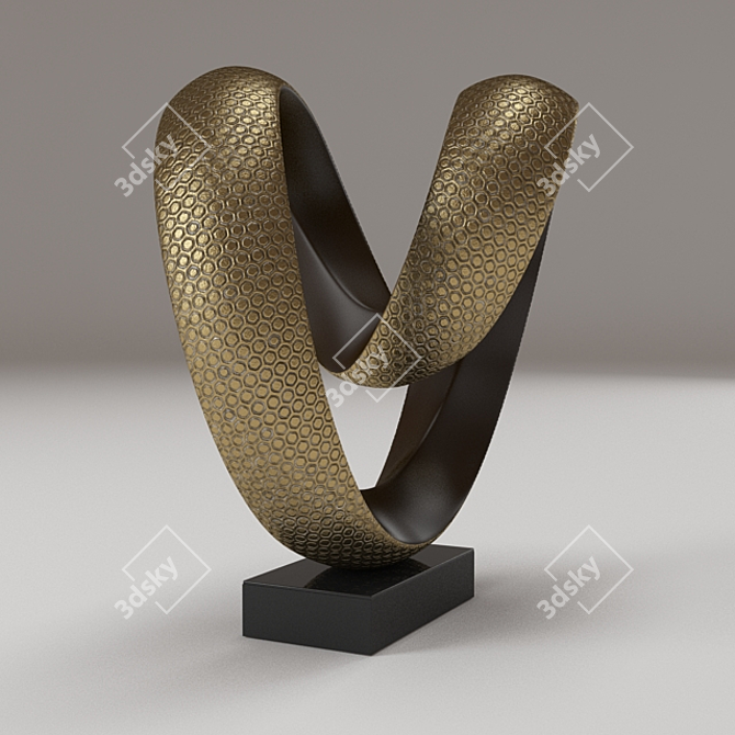 Faithful Figurine: A Symbol of Belief 3D model image 1