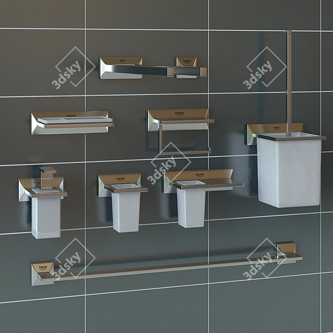 Elevate your bathroom with Grohe Allure 3D model image 1