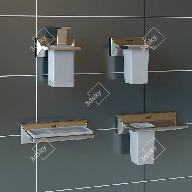 Elevate your bathroom with Grohe Allure 3D model image 2