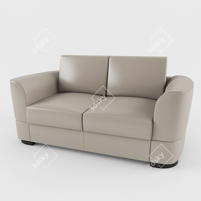 Zegna Sofa: Luxurious Comfort for Your Living Space 3D model image 1