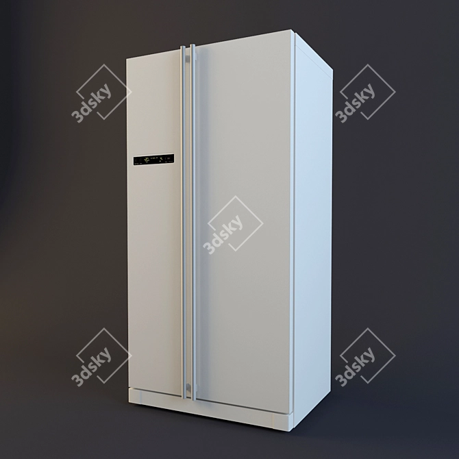 Samsung RSA1STWP 912mm Wide Refrigerator 3D model image 1