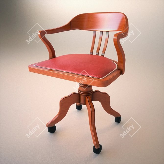 Elegant Busatto P863P: Quality Furniture 3D model image 1