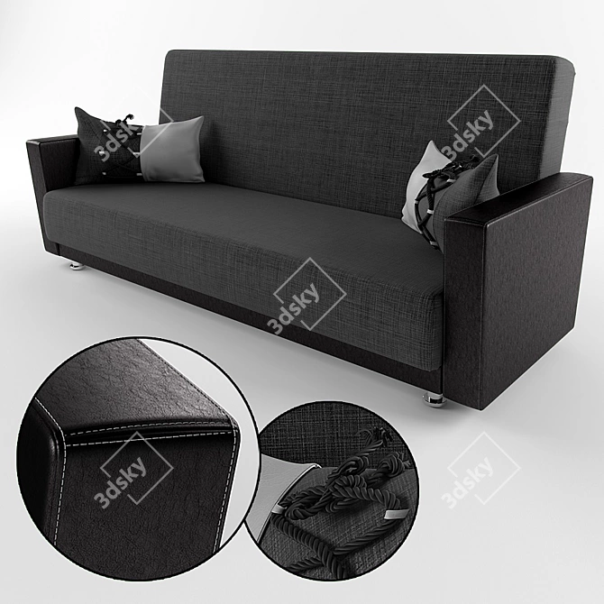 Maxa 2011: The Ultimate Crazy Sofa 3D model image 1