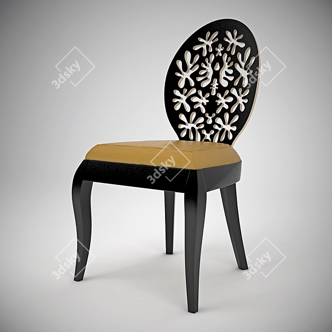  Blossom Bliss Chair 3D model image 3