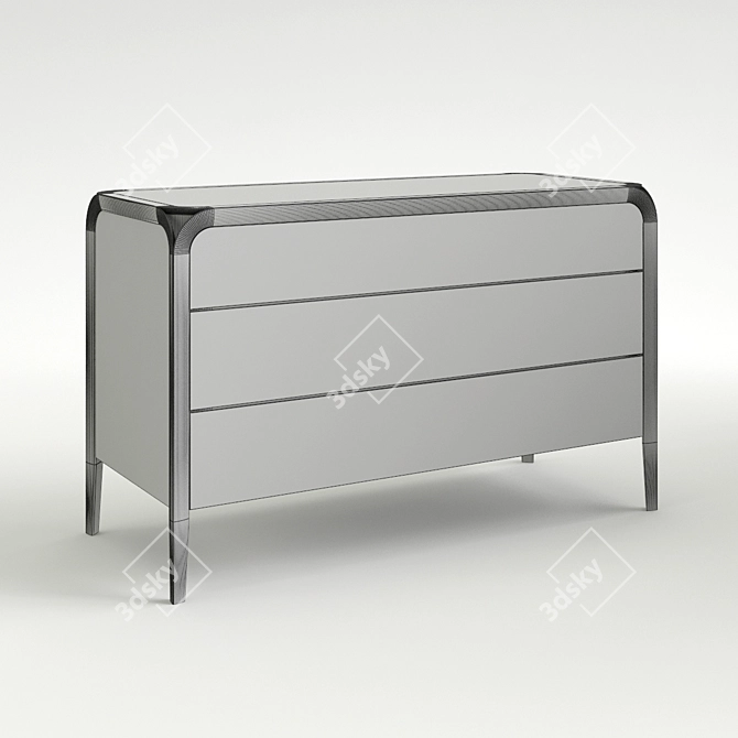 Modern Storage Cabinet E #4050 3D model image 3