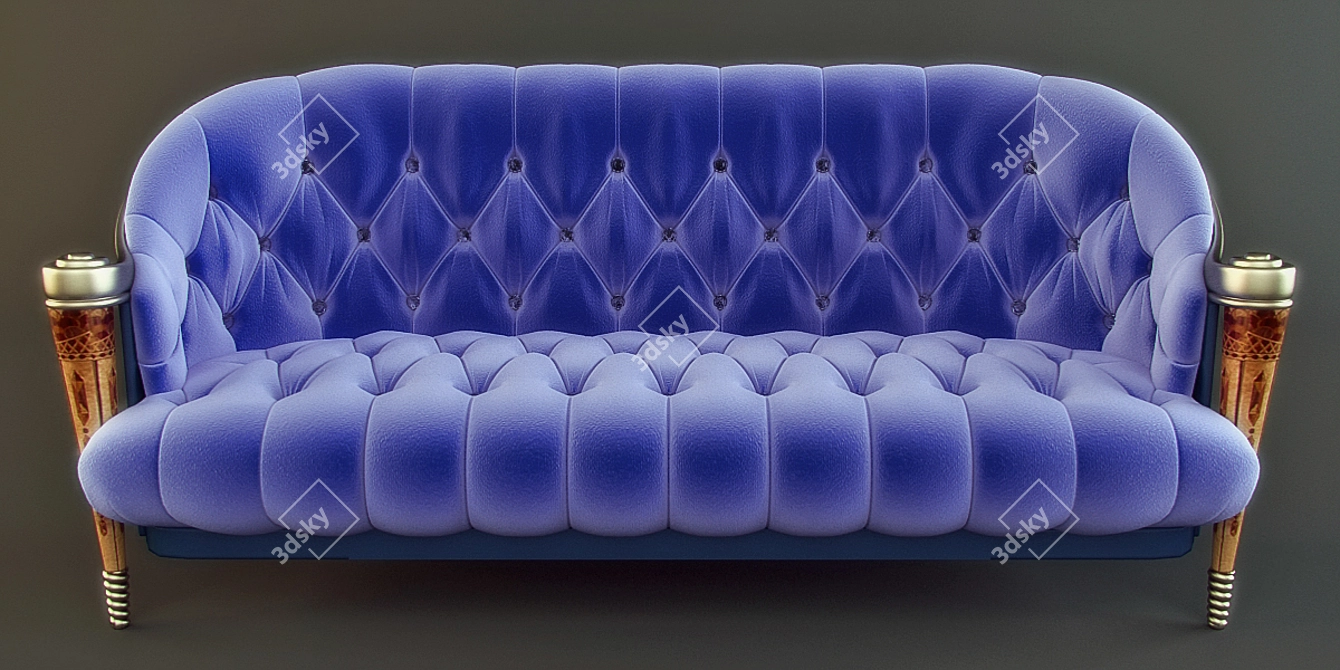 ColomboStile 0406 DV2-S Sofa 3D model image 2