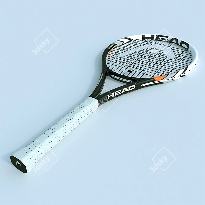 Ultimate Head Tennis Racquet 3D model image 1