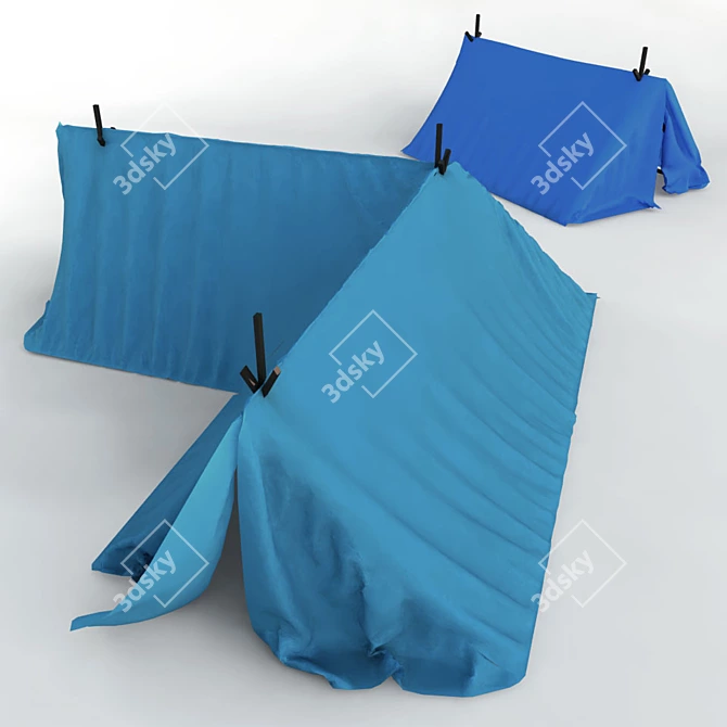 Trailblazer Campside Tents 3D model image 1