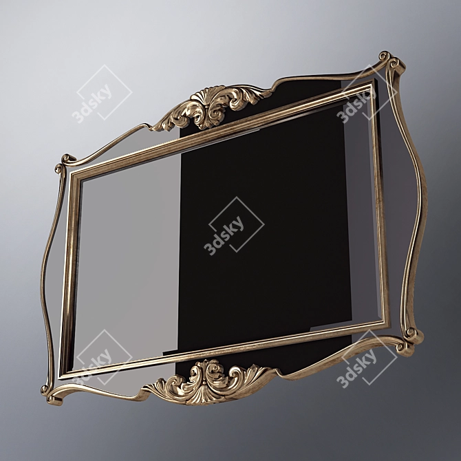 Elegant Reflected Beauty 3D model image 1