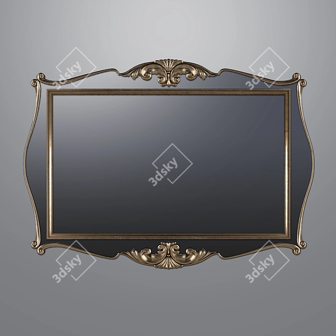 Elegant Reflected Beauty 3D model image 2