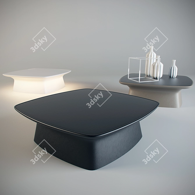 Bonaldo AURA: Modern Elegance in One 3D model image 1